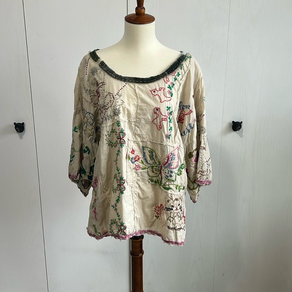 MAGNOLIA PEARL Embroidery shirt - Picture 2 of 14